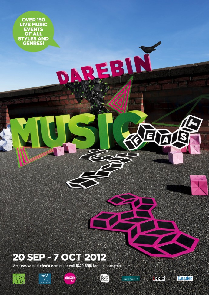 Darebin Music Feast 2016 (Photography by Sonia Mangiapane, Installation by Lisa Frankland)